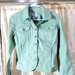 Vintage 90s Green Jacket from Live A Little